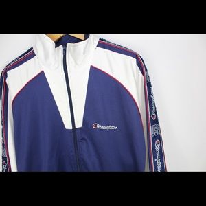 Vintage 90s Champion USA Track Jacket